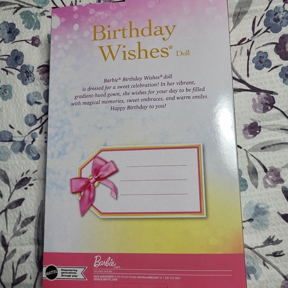 Barbie Signature Birthday Wishes Latina Doll 2026 Mattel - Picture 2 of 4